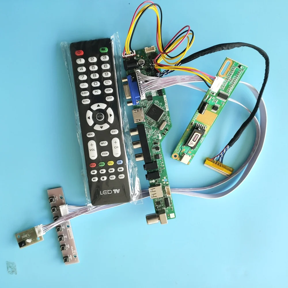 

for LP141WX3-TLN4 Digital Signal Controller VGA AV TV New 30pin USB Module 1 lamps 14.1" Driver Board 1280X800