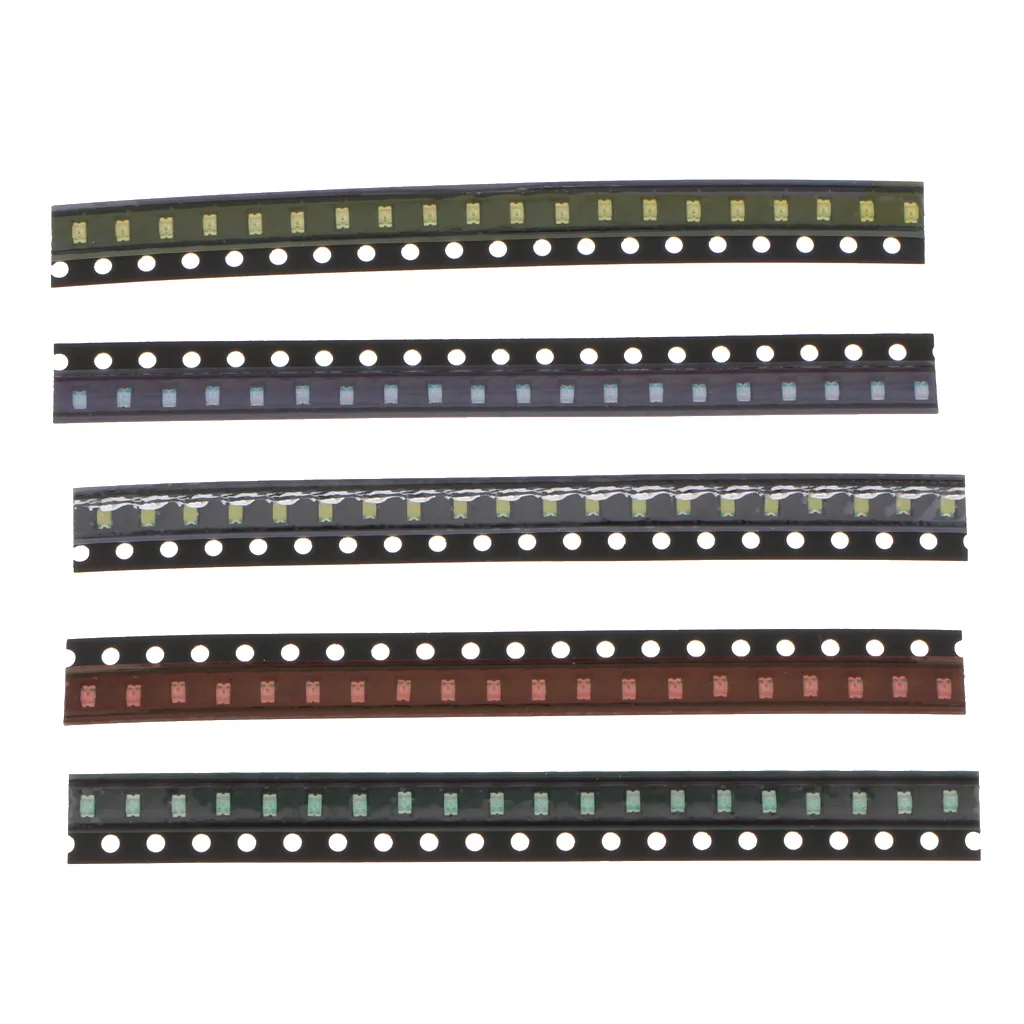 200 шт. SMD СВЕТОДИОДНЫЙ диодный свет Ассорти комплект супер яркий светодиодный