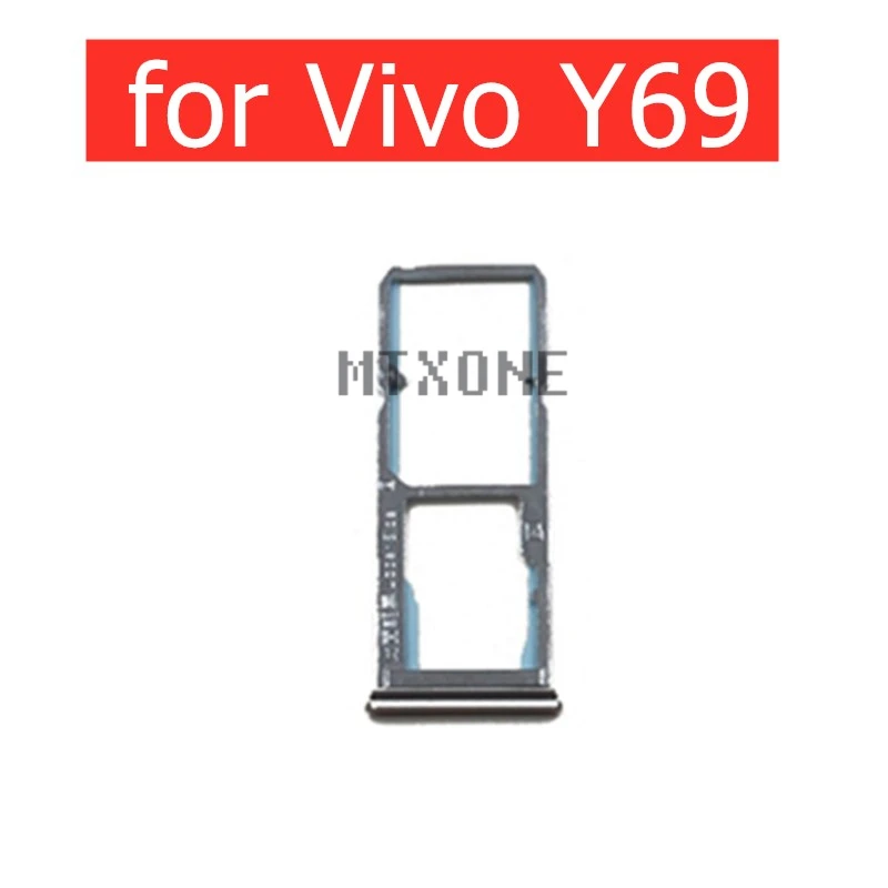 ДЛЯ Vivo Y69 держатель лотка для карты Micro SIM Nano SD слот адаптер запасные части