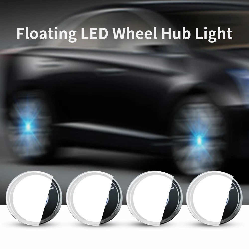 

Hub Light Car Floating Illumination Wheel Caps LED Light Wheel Center Car Cap Center Cover Lighting Cap for BMW 56mm 59mm 68mm