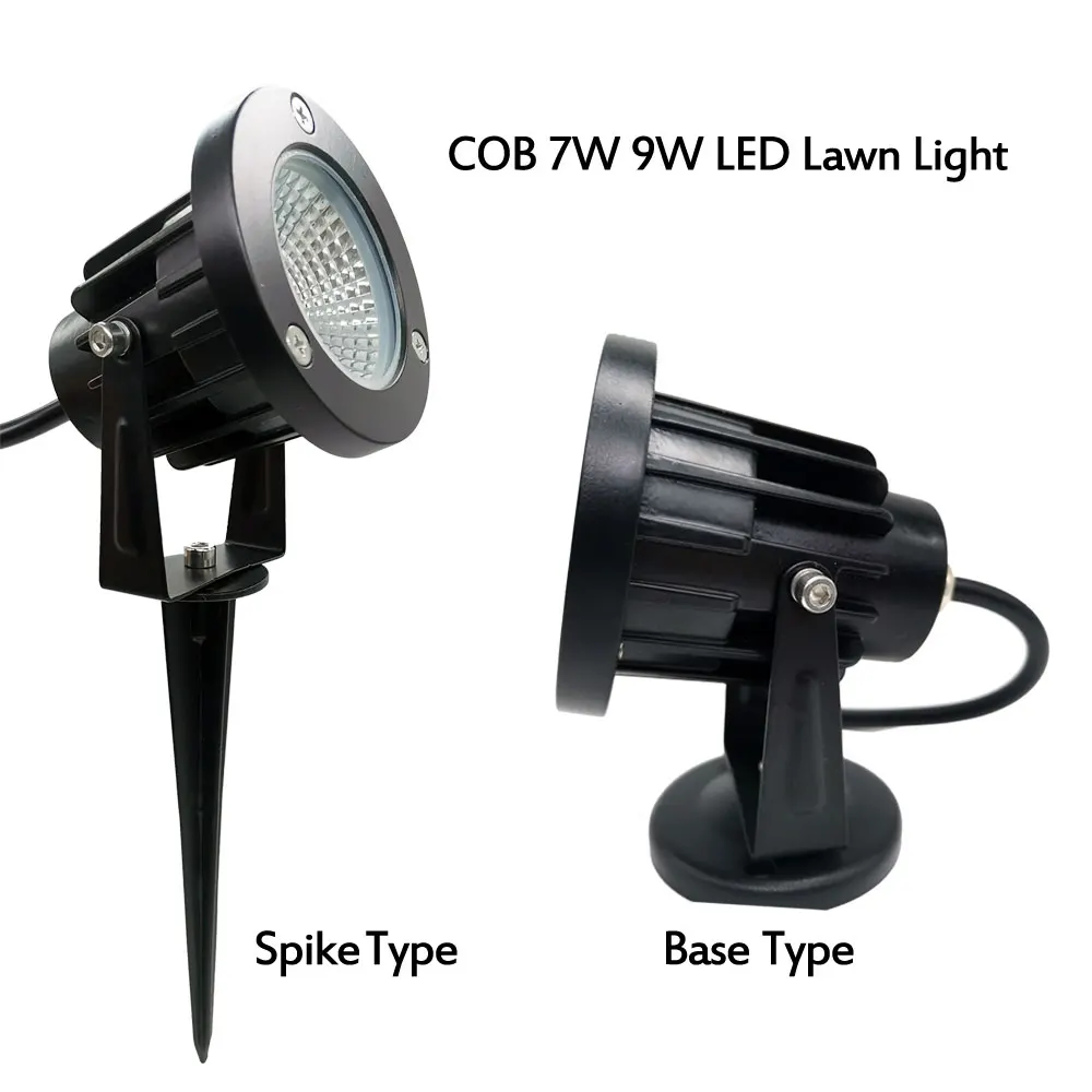 

AC110V 220V COB 3W 5W 7W 9W LED Garden Light DC12V 24V Lawn Lamp Outdoor Yard Lighting for Landscape Decoration Path Spot Light