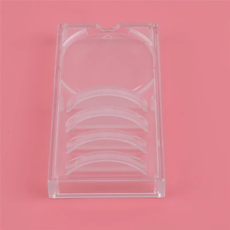 Пластиковый держатель для наращивания ресниц Палетка клея камень накладных