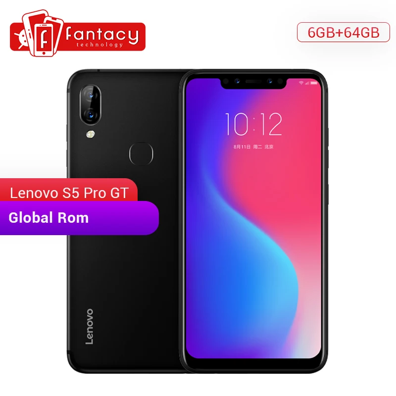 Lenovo S5 Pro GT Snapdragon 660 четыре ядра 6 ГБ 64 rom 2 дюймов восьмиядерный смартфон 20 МП камеры