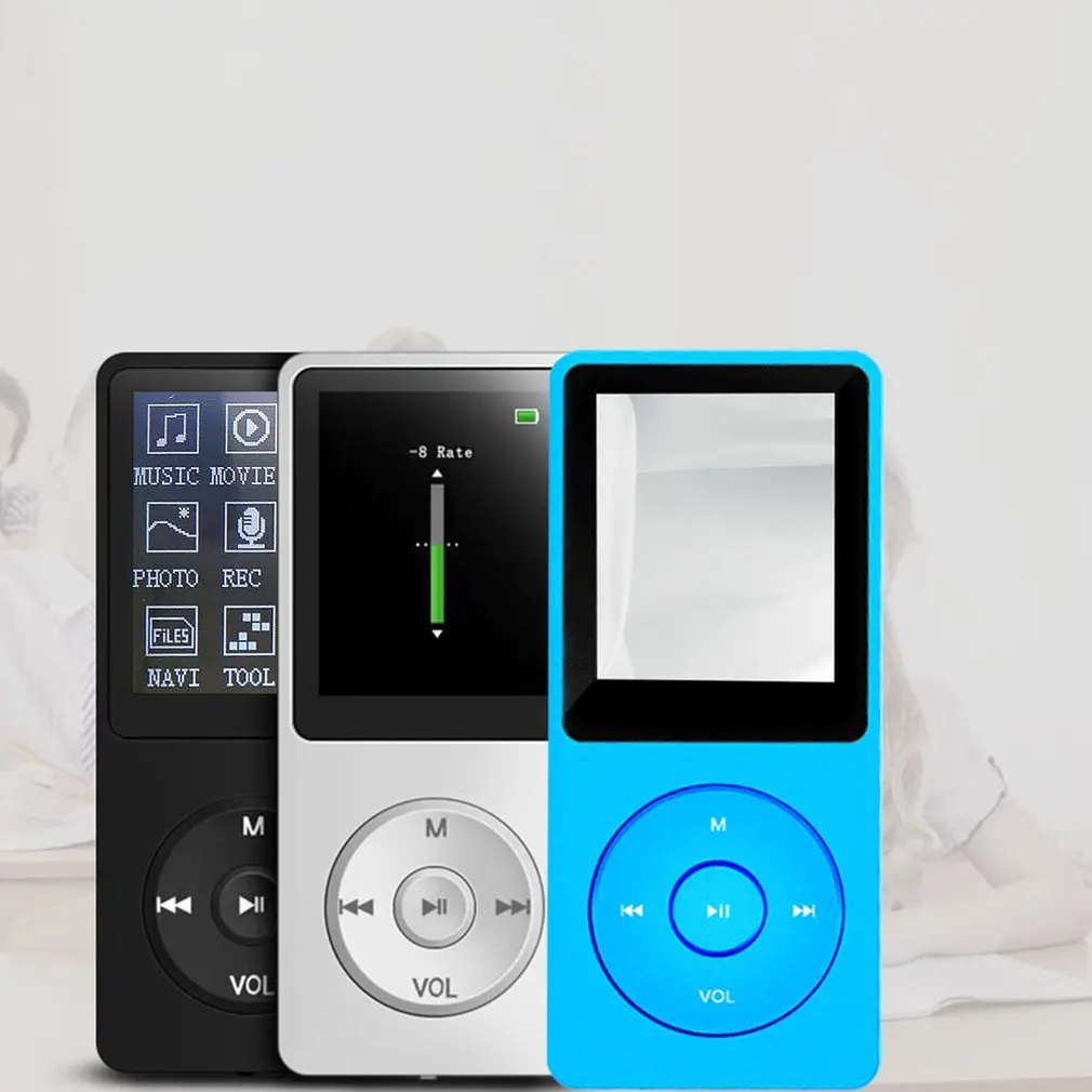 HiFi звук MP3 MP4 плеер без потерь воспроизведение музыки 1," экран Аудио Видео плеер электронная книга fm-радио с 8 Гб TF карта
