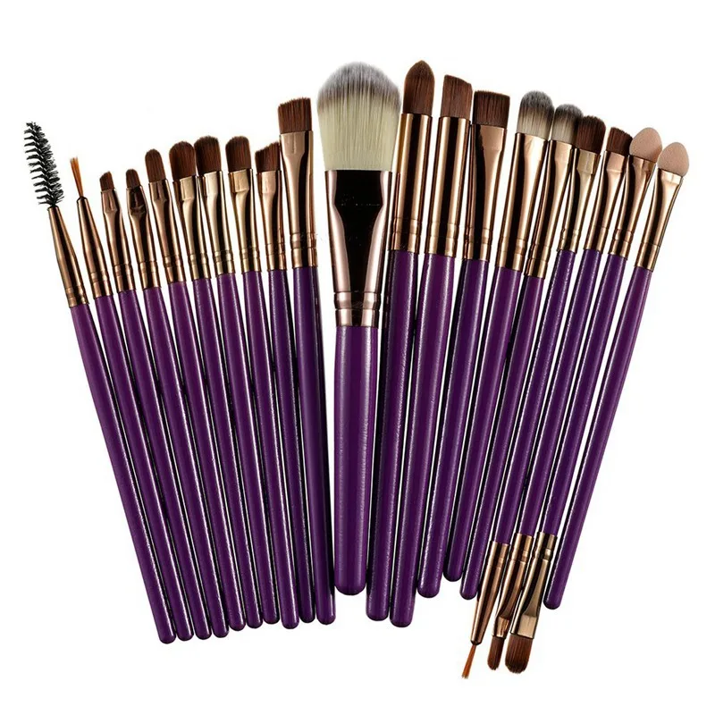 

Professional Makeup Brushes Set Make Up Powder Brush Pince Aux Beauty Cosmetic Tools Kit Eyeshadow Lip Highlight Brush Bag