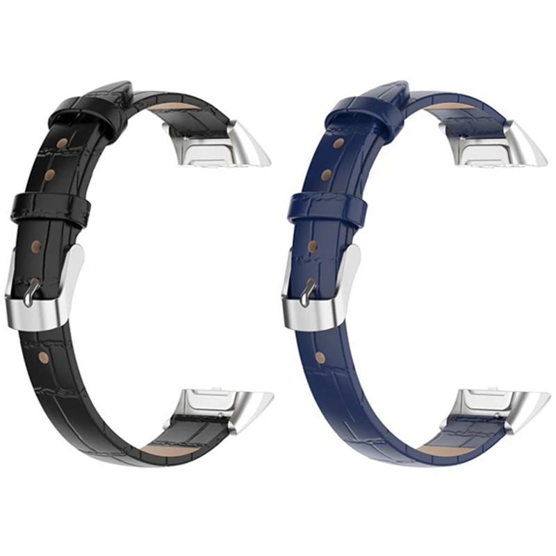 

Ремешок для смарт-часов, кожаный ремешок для Galaxy Fit, ремешок из бамбука для замены браслета