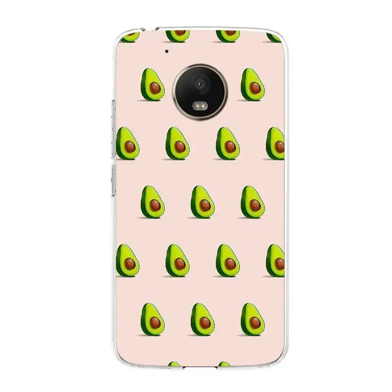 

Funny Avocado Case Cover For Motorola G9 Play G9 Plus G7 Plus G8 Power Lite Soft Silicone Cases For Moto G5 G5S G6 E5 Back Cover
