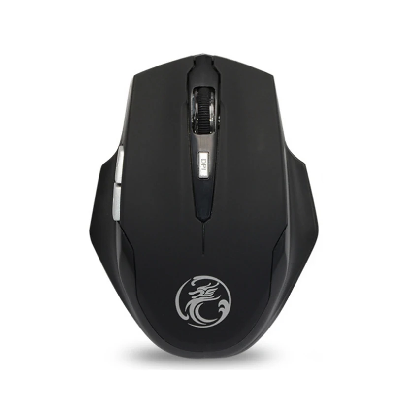 IMICE G-1900 USB 2,4 ГГц Беспроводная мышь 1600 dpi 4 кнопки оптическая Регулируемая Бесшумная перезаряжаемая эргономичная игровая мышь для ПК ноутбука