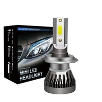 car lamps cob h7 led car led headlight bulbs 6000k headlamps kit turbo light bulbs auto led lamps car accessories for auto