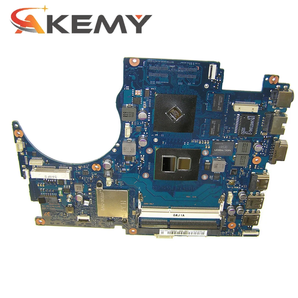 AKEMY BA92-07034A BA92-07034B для samsung NP-QX410 материнская плата ноутбуков intel HM55 I5 процессор GeForce