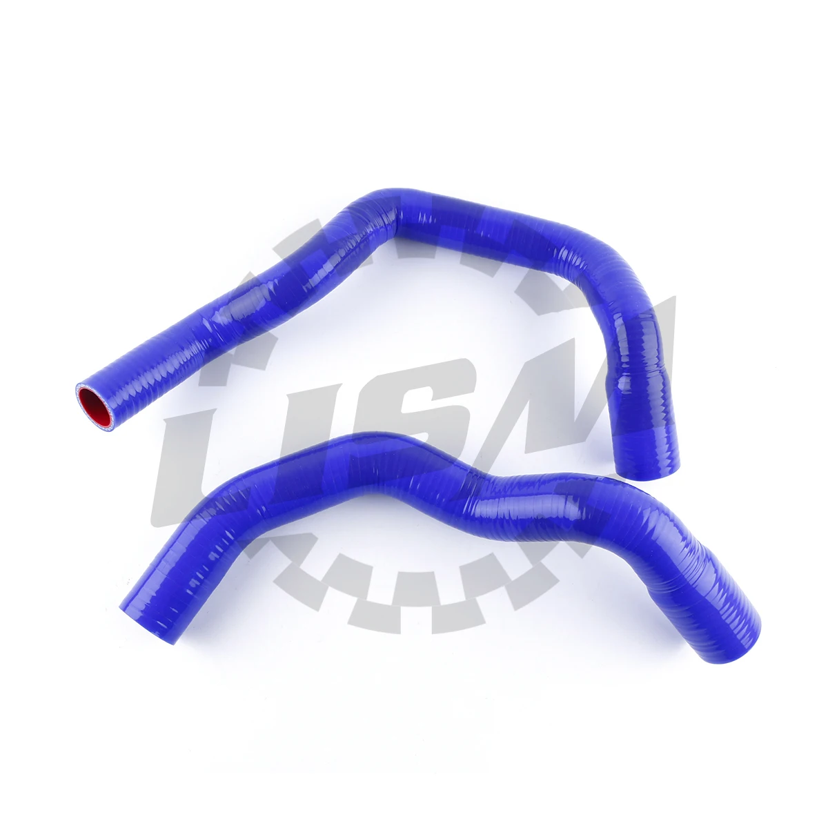 

2PCS For Jeep Cherokee / Wagoneer 1984-1990 1985 1986 1987 1988 1989 3-ply Silicone Hose Radiator Pipe Coolant Upper and Lower