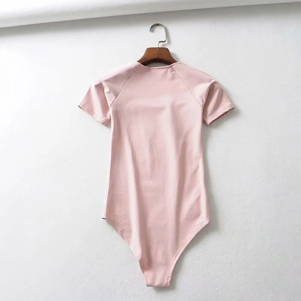 Женский боди-комбинезон с квадратным вырезом |