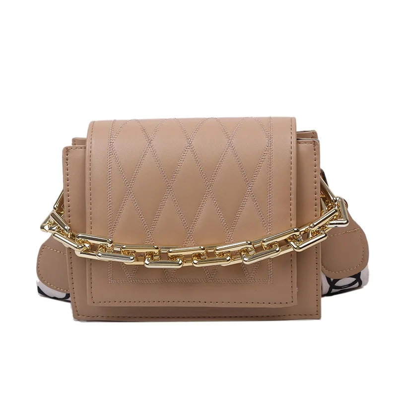 

2021 Chain handle purse party crossbody bag pillow shape purse