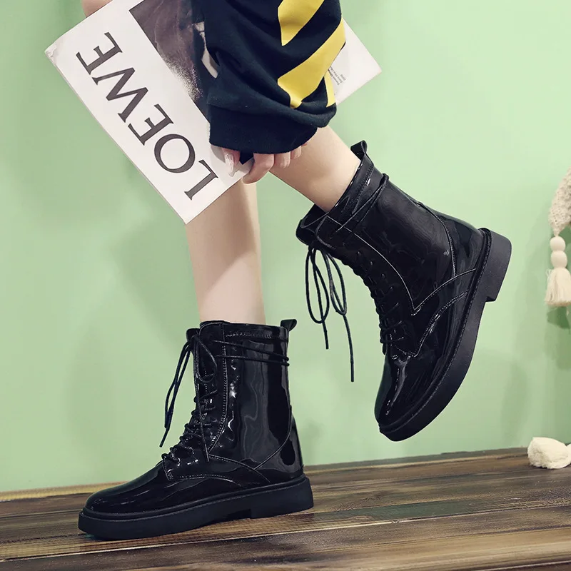 2019 новые ботинки martin на осень и зиму Нескользящие износостойкие рабочие модные