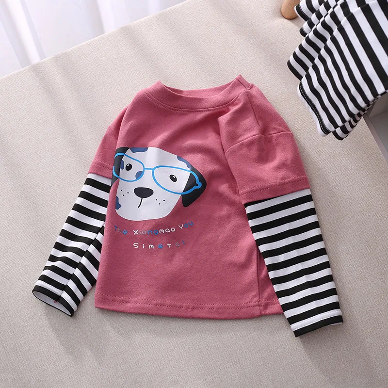 2020 брендовые Футболки с длинным рукавом для мальчиков и девочек Xxx детские