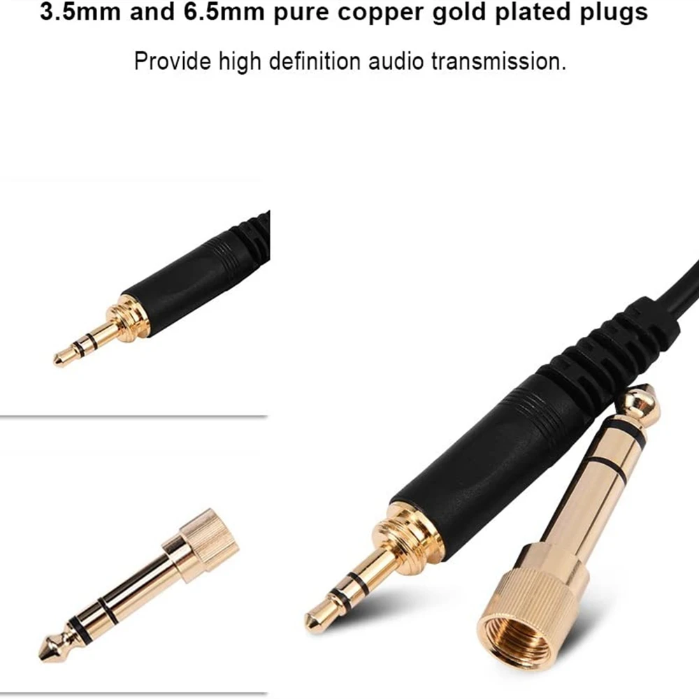 Сменный пружинный кабель для наушников Sennheiser HD25/ 560/540/ 480/430 | Электроника