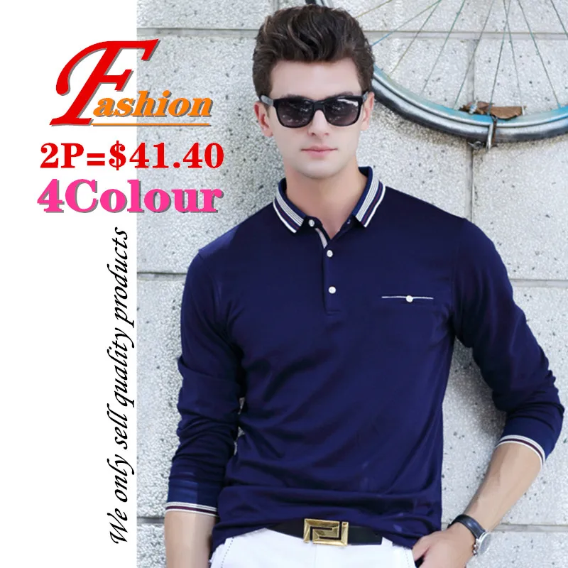 

Высококачественная Мужская Рубашка-Поло, мягкая, дышащая, удобная, цветная, не скатывается, сохраняющая тепло, хлопковая, деловая, повседнев...