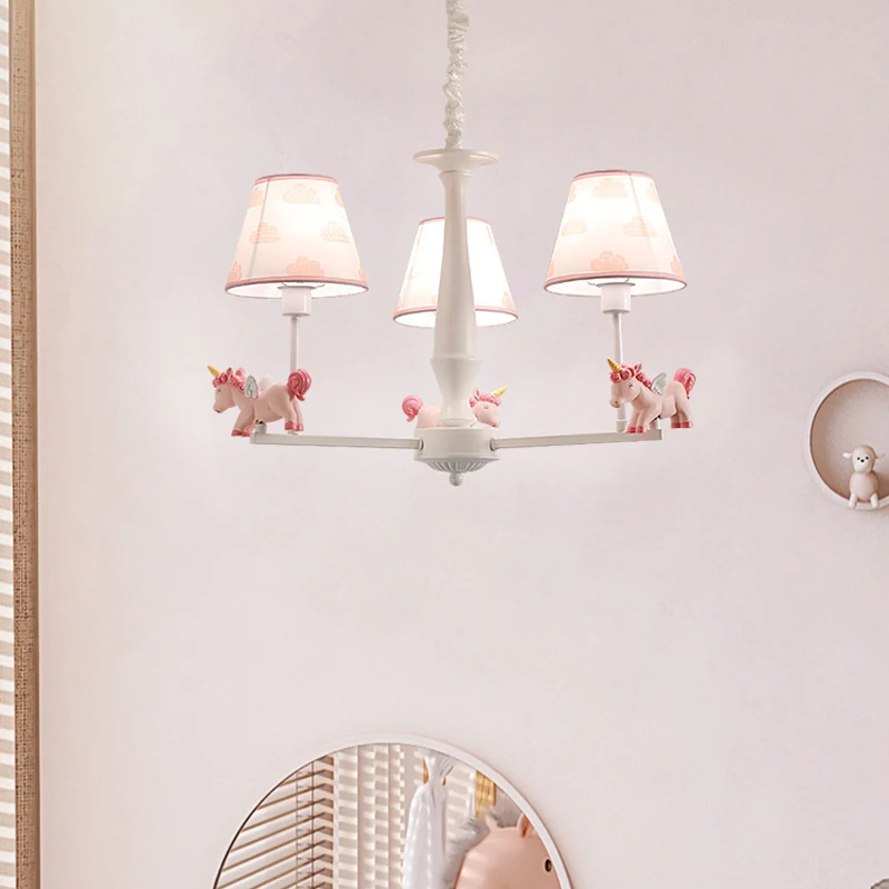 Американский учебный простой подвесной светильник детская комната люстра для