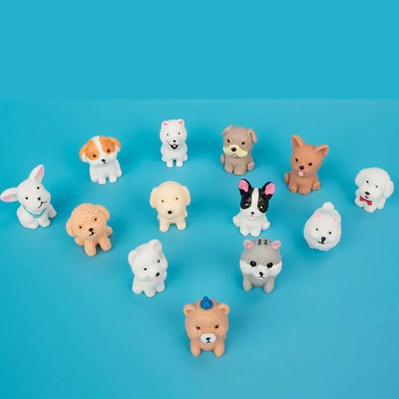 

10pcs/lot Animal Bling Box Animal Action Figure Blind Bag Educational Toys Collectible Model Figurines For Kids Xmas Birth Gifts