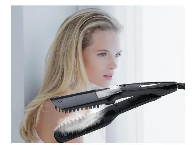 Профессиональный паровой выпрямитель для волос распылитель утюжок щетка