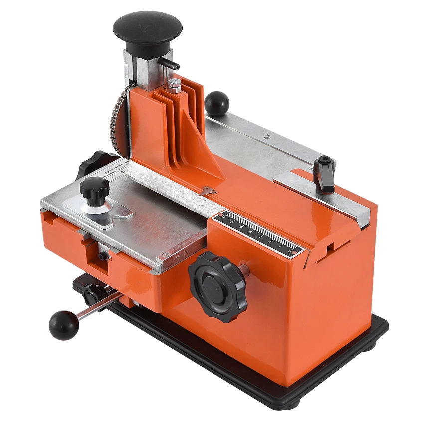 Полуавтоматическая ручная маркировочная машина алюминиевая оборудование для