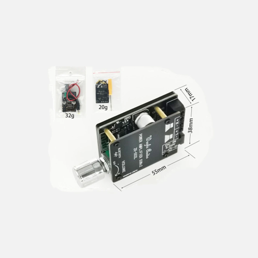 

Audio Speakers DIY Bluetooth 5.0 High Power Digital Amplifier Stereo Board 50W+50W AMP Amplificador Audio Home Theater