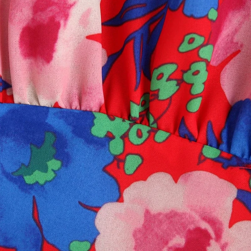 Новый женский винтажный цветной цветочный принт повседневное кимоно блузка