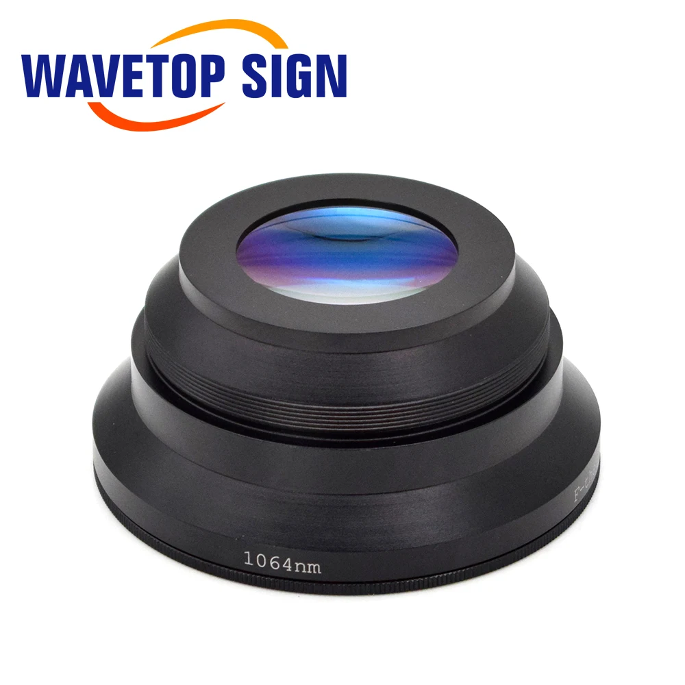 Сканирующая линза WaveTopSign F220-680mm нм YAG-лазер большой калибр M85 150x150-520x520 для лазерной