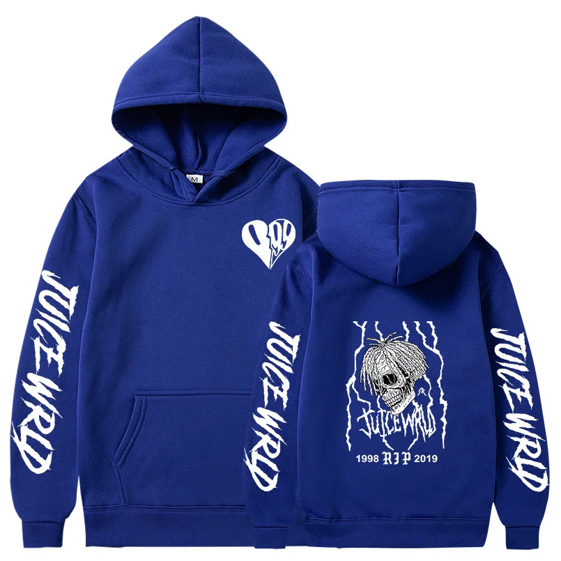 

Harajuku Hoodies Men Casual Hip Hop Wreld Juice Hoodie Sweater High Quality Hoodie Fleece Pullovers Hooded