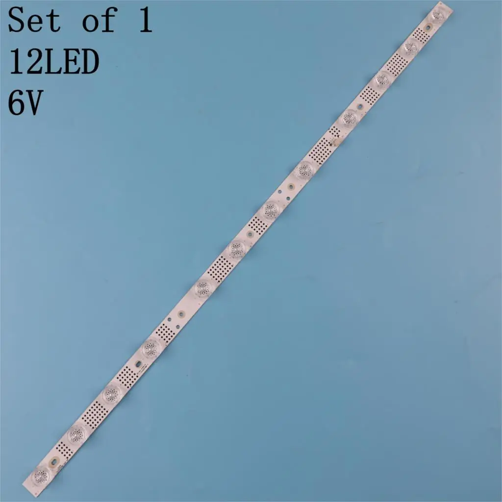 

12LED(6V) LED Backlight strip For TCL 32"TV LVW320NEAL 32HR330M13A0 32HR330M12A0 V3 4C-LB3212-HR01J L32F3301B 32P6 32L21 32P6H
