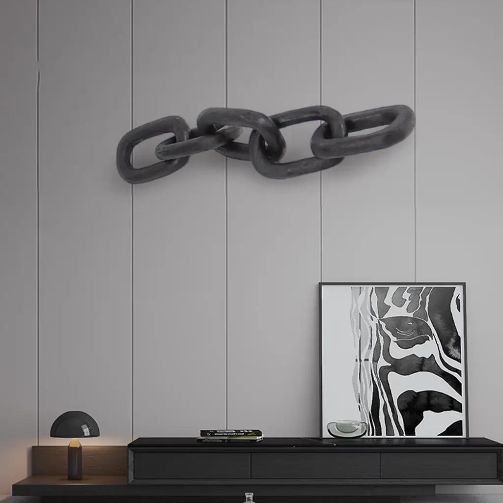 

Цепочка в богемном стиле деревянная декоративная ручная резьба Искусство ремесло 22 дюйма орнамент для дома семейный фермерский деревенски...