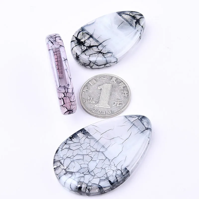 Акриловые аксессуары для ювелирных изделий в форме трещин Сделай Сам