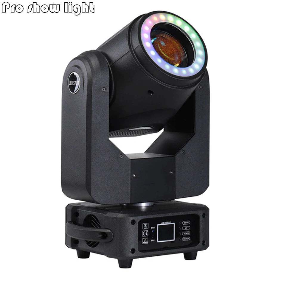 

Dj Euipments Professional 150W Moving Head Light Double Prism with 20 Pcs LED Lamp beads for Stage Lighting Party Disco Wedding