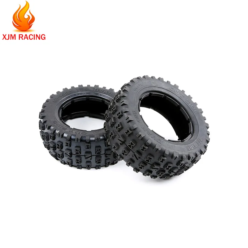 

Knobby Wheel Tire Skin Kit for 1/5 Losi 5ive-T Rovan LT King Motor X2 Universal BAJA 4WD / SLT Truck Rc Car Toys Parts