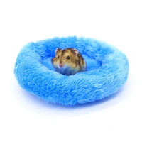 pet hamster nest pad velvet warm pet mat arctic cotton cushion hamster cotton house guinea pig cage winter warm bed pet hamster