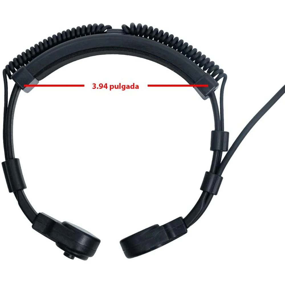 YiNiTone Air Tube Throat Neck Vibration Mic Headset+Z Tactical U94 PTT for Motorola XiR DP4800 DP4400P8268 MTP850S P8200 Radio