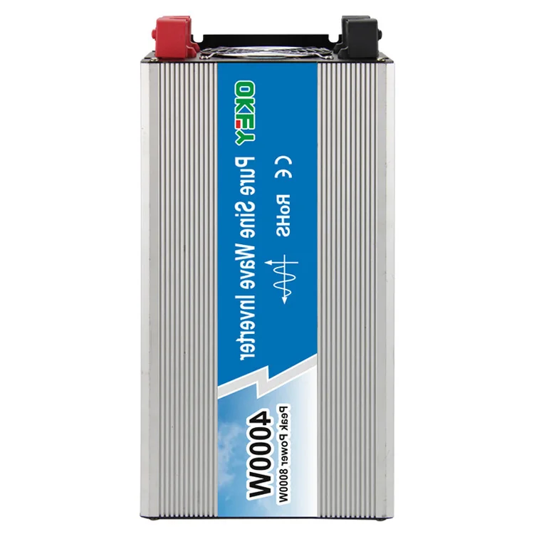 

Dc to ac 5000w 6000w 110v 120v 220v 230v output voltage with 12v 24v input pure sine wave power inverter