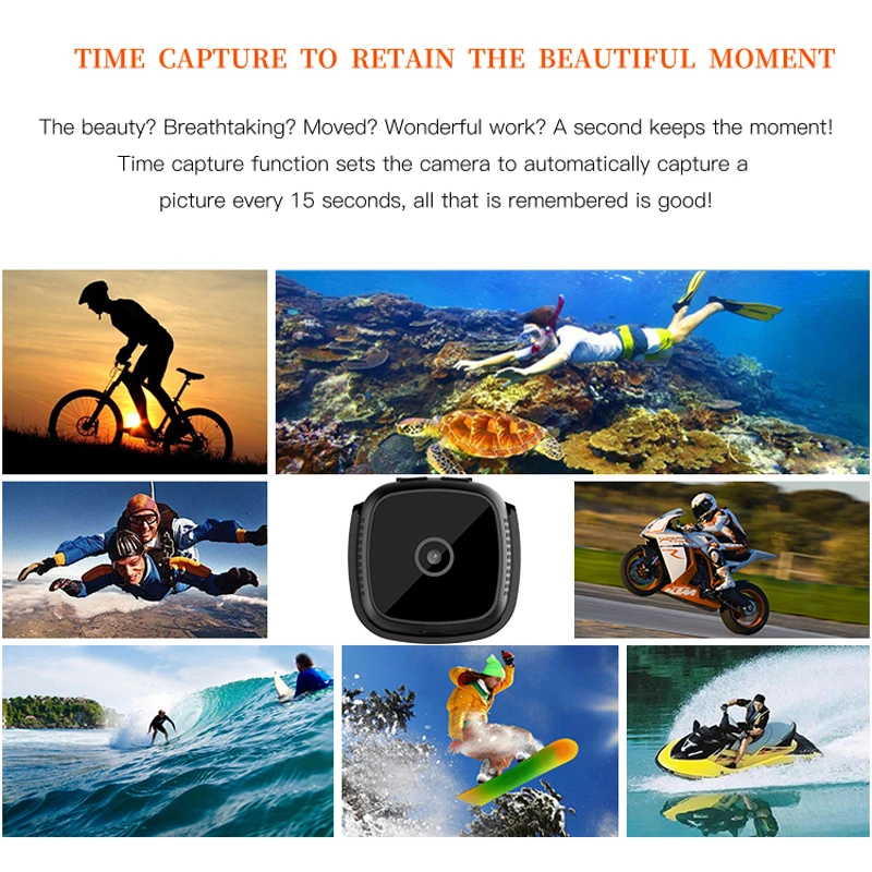 Камера Camsoy C9 Full HD 1080p тело Wi Fi ночное видение маленькая секретная микро видео мини