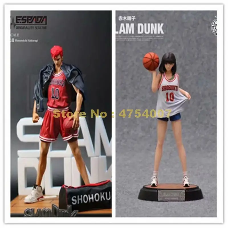 Экшн фигурки аниме slam dunk sakuragi hanamichi akagi haruko из ПВХ Коллекционная модель статуэтка