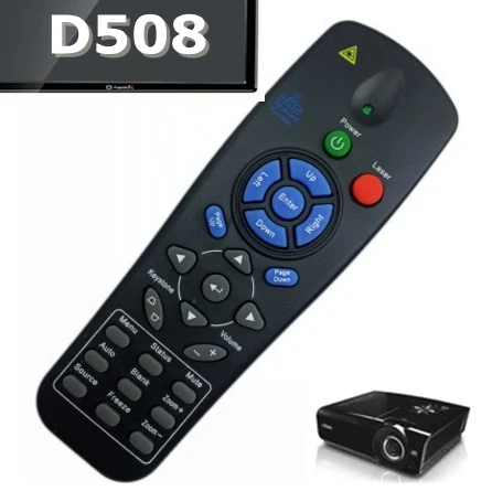 

for Vivtek D508 D315 D632MX D635 D85ESTD D7180HD D935VX D966HD D912HD D803 D803W Projector Remote Control Free Shipping