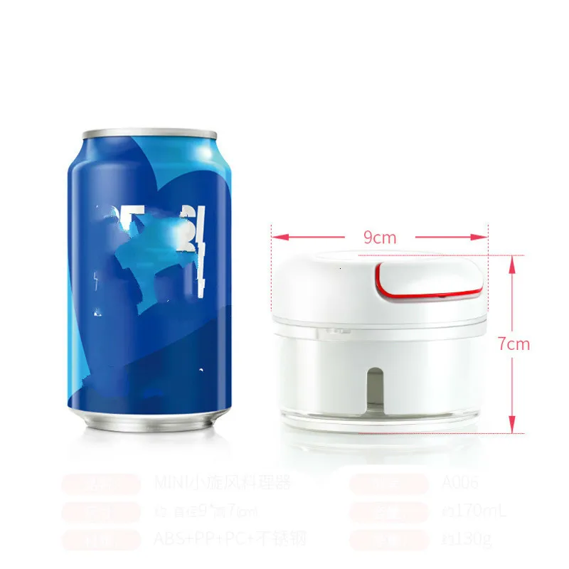 

Mini Food Chopper, Garlic Cutter Vegetable Speedy Grinder High Quality Tools Mini Manual Meat Mincer Kitchen Tool