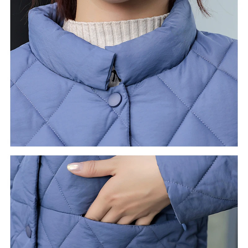 Women Parkas Jackets Winter Lady Casual Short Coats M~3XL Basic Woman Jackets Long Sleeve Female Chaquetas Womens Outwear Coat