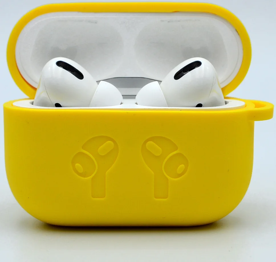 G 1 шт. силиконовый Bluetooth беспроводной чехол для наушников для AirPods Pro защитный чехол Аксессуары для Apple Airpods зарядная коробка - Цвет: G