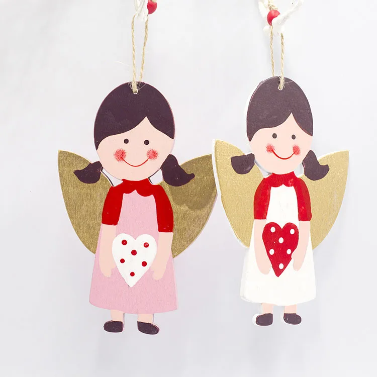 1 шт. Новогодние подвески из натурального дерева украшения для рождественской