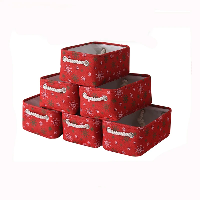 

Home Organizer Laundry Basket Furnishing Fabric Desktop Organizing Storage Box Canvas Toy Box Basket Paniers De Rangement