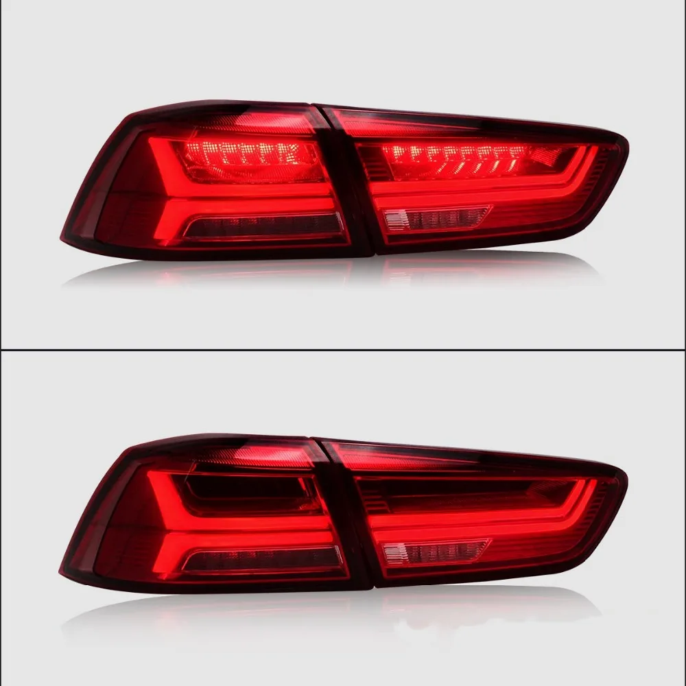 VLAND завод для Lancer 2008 2009 2010 2012 для автомобиля задний фонарь в сборе с движущимися сигнал+ игра и штепсельная вилка