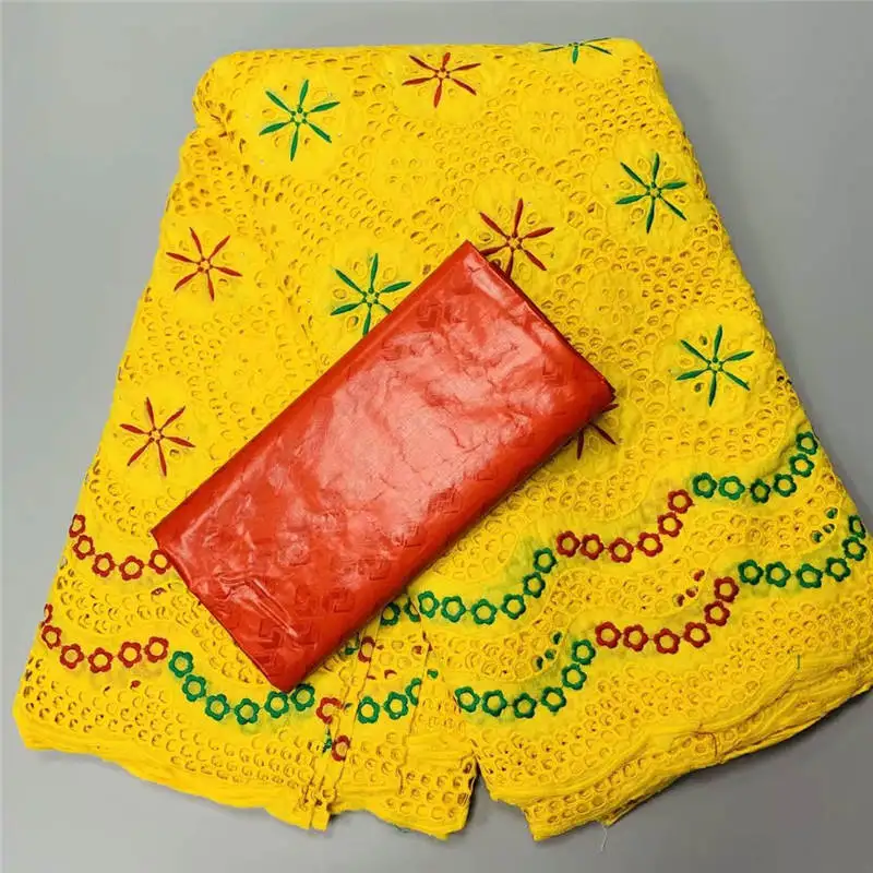

African Bazin Riche Fabric Swiss Voile Lace in Switzerland Brode 2.5+2.5yards African Lace Fabric for Dress ! DF52402