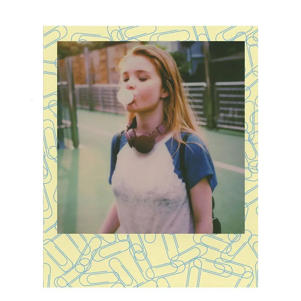Новая Подлинная пленка Polaroid Originals мгновенного I-type цвета и черный белый для камеры Onestep2VF Instax