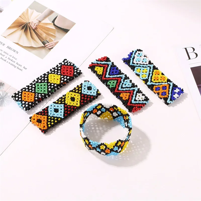 Meetvii модный Богемский Браслет из бисера Женский богемный этнический браслет