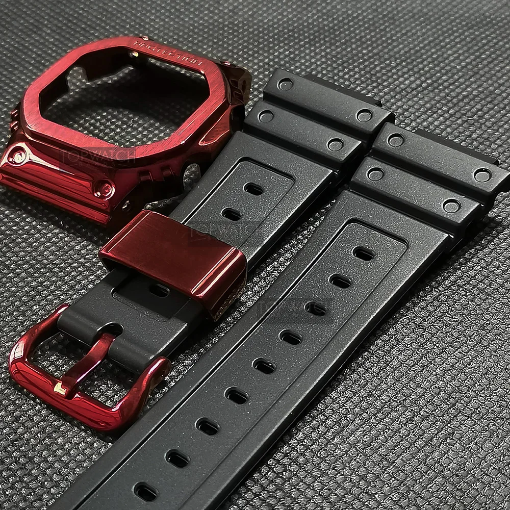 Меловальным пигментом красный металлический ободок планки вахты диапазона GWM5610